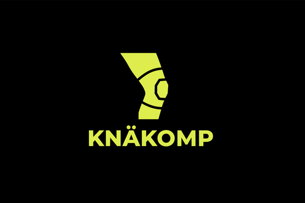 KnäKomp Silikonknästöd Logga